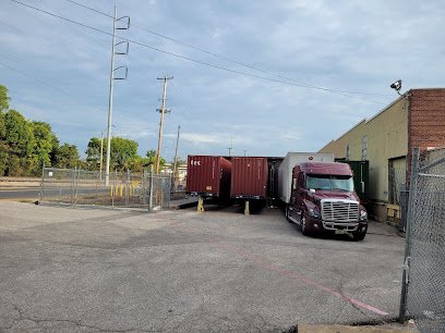 Memphis, TN site — container and trailer staging area
